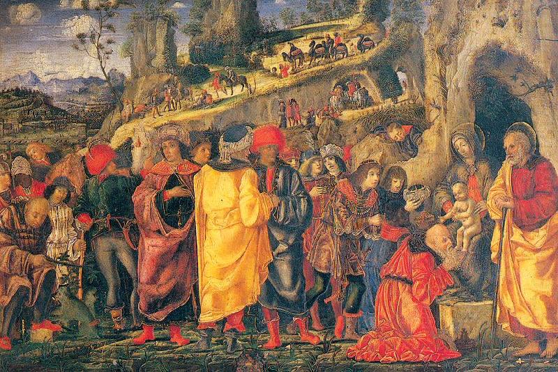 Parentino, Bernardo The Adoration of the Magi china oil painting image